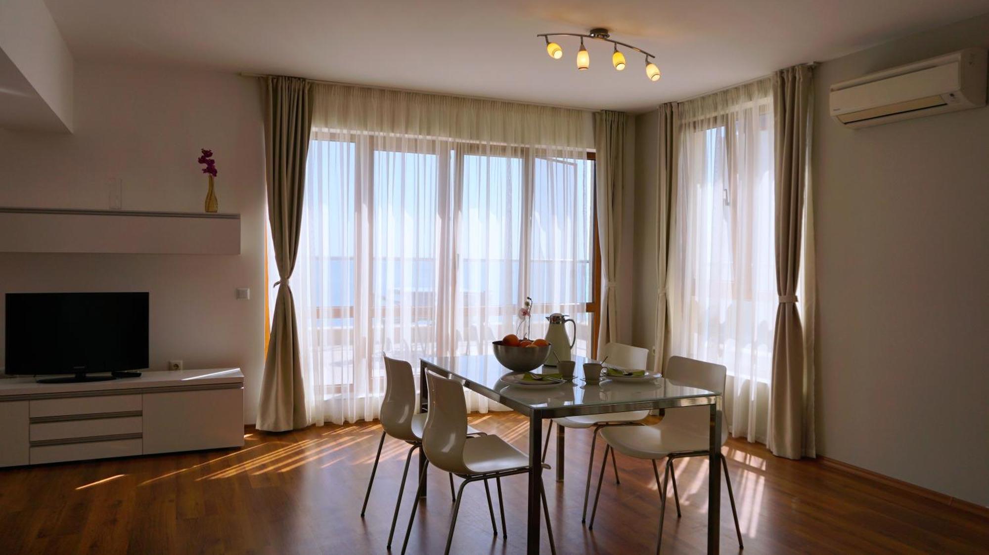 Апартаменти Бяла Клиф На Плажа - Apartments Byala Cliff First Line Extérieur photo